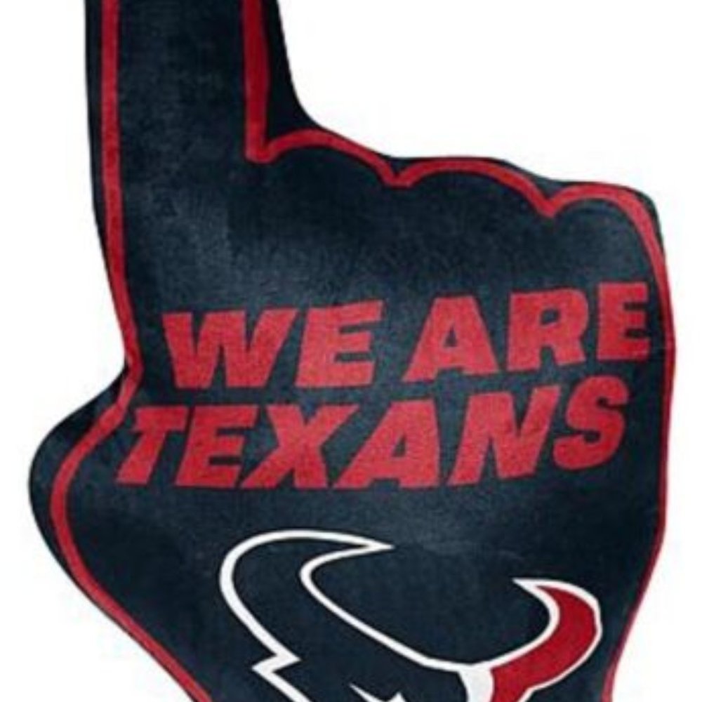 Houston Texans Northwest Super Size Finger Pillow